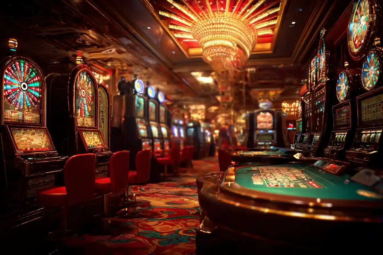 gambling at a slot machine is an example of which